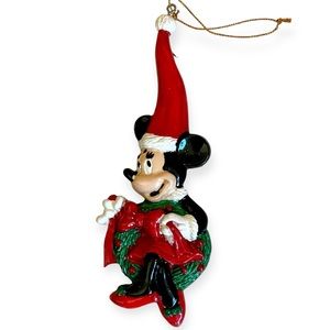 Vintage Disney Minnie Mouse Kurt Adler Christmas Ornament